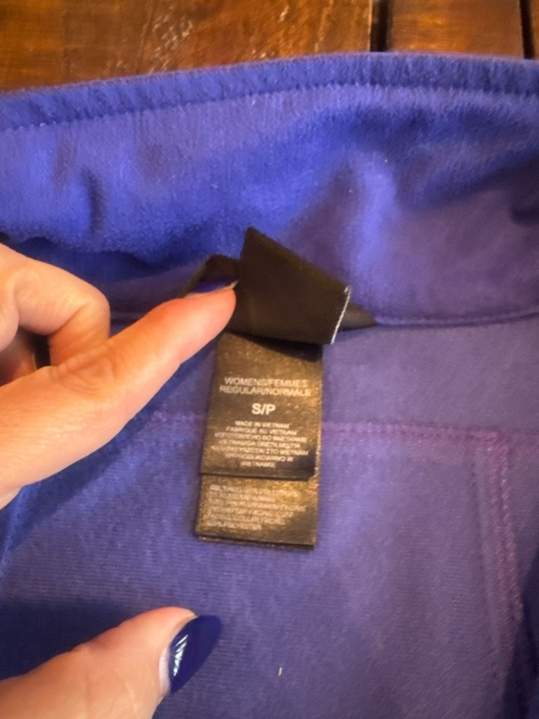 The North Face Womens Calentito Softshell Jacket Purple Sz SMALL 6
