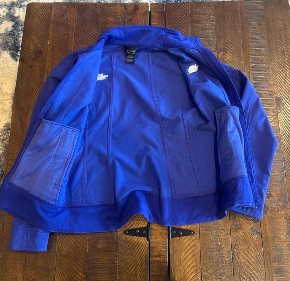 The North Face Womens Calentito Softshell Jacket Purple Sz SMALL 7