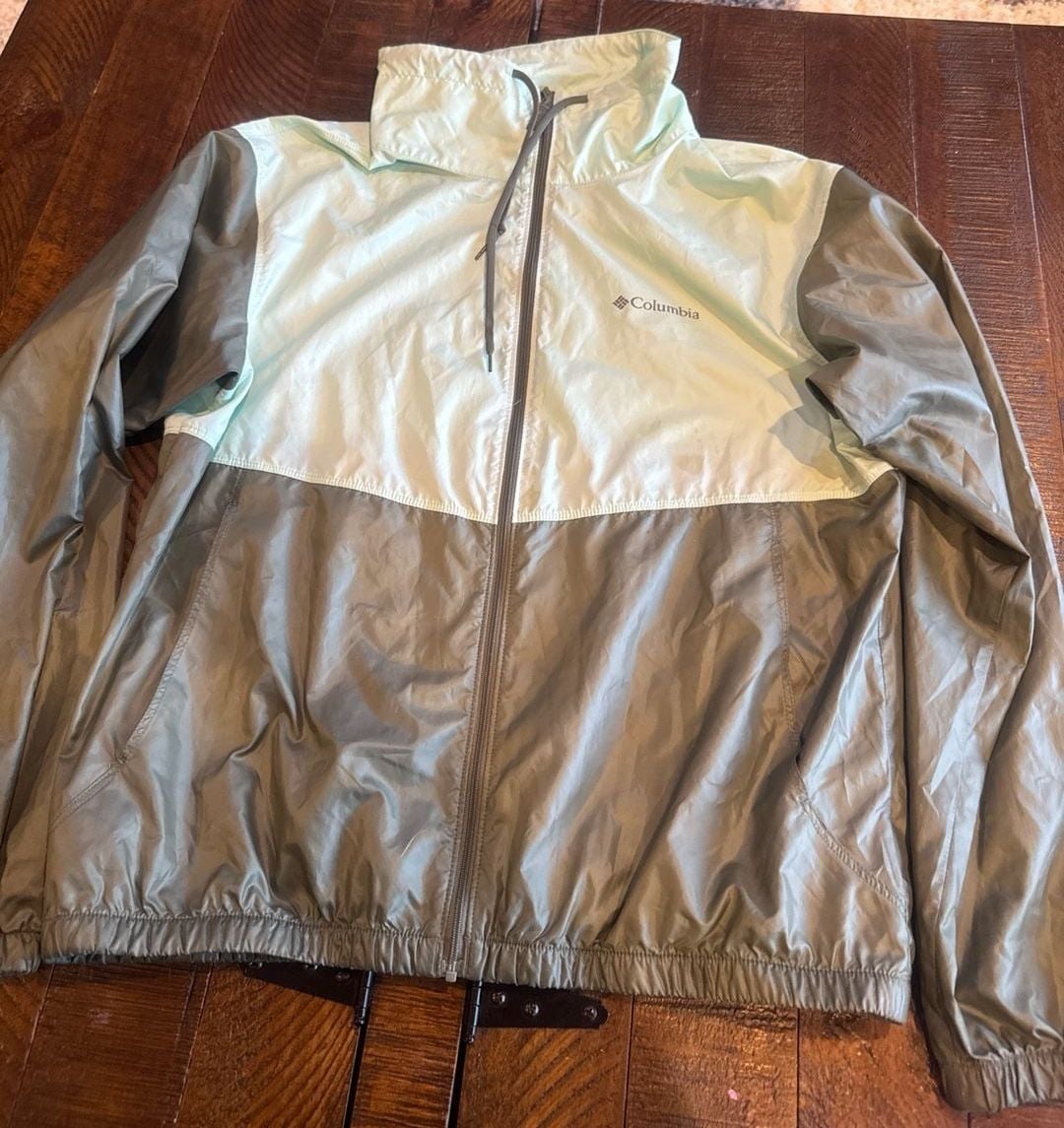 Columbia Flash Forward Full Zip Colorblock Windbreaker Jacket, Size M 3