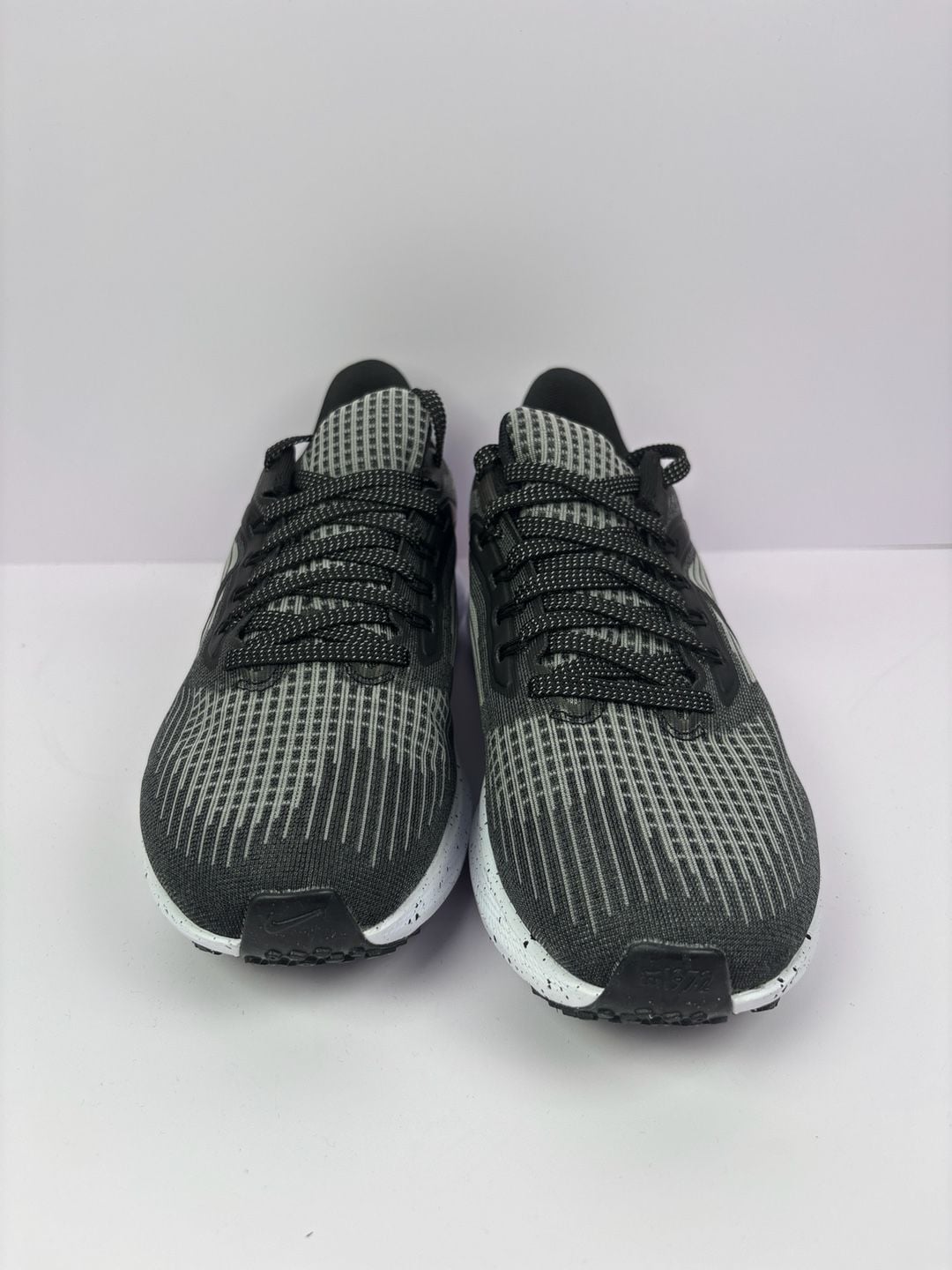 Nike Air Zoom Pegasus 38 Black White Speckled Running Shoes 5