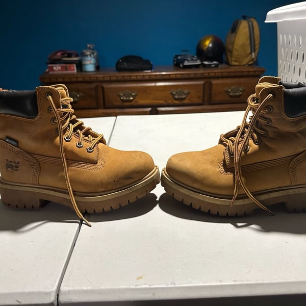 Timberland PRO Direct Attach 6" Waterproof Soft Toe Work Boots Men's Size 6M