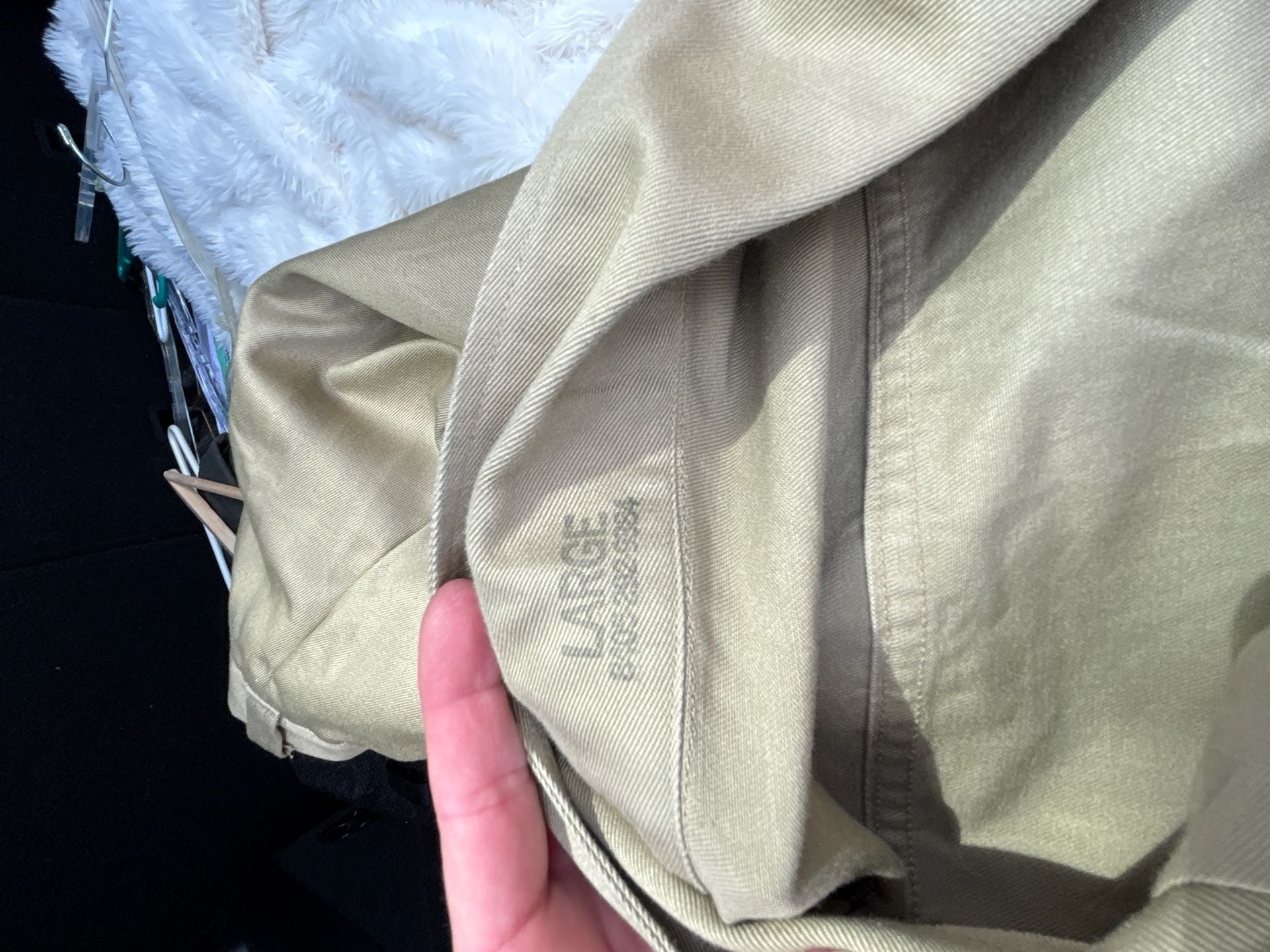 K: 5 piece set Vintage US Army Military Shirt Size large 6
