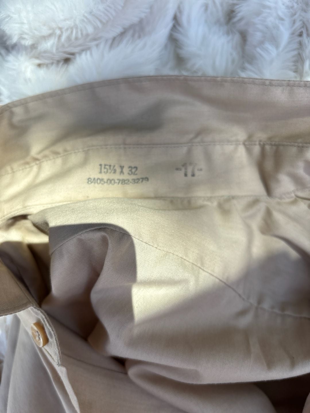 K: 5 piece set Vintage US Army Military Shirt Size large 19