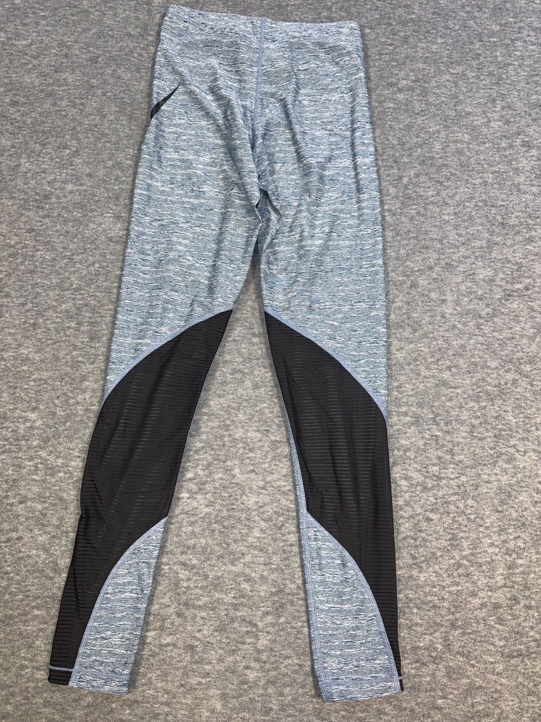 Nike Pro Women's Dri-FIT Heathered Training Leggings with Mesh Panels Size M 8