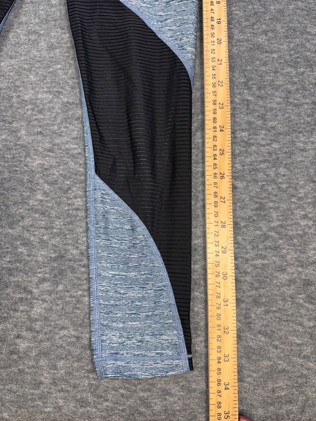 Nike Pro Women's Dri-FIT Heathered Training Leggings with Mesh Panels Size M 9