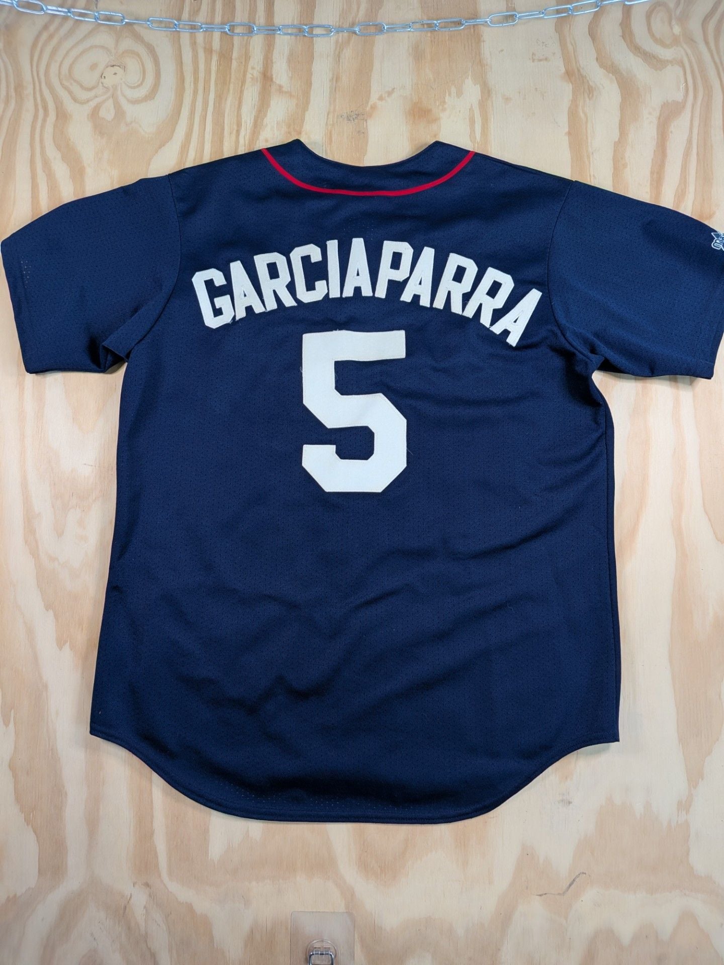Vintage Boston Red Sox Nomar Garciaparra Majestic Jersey Size L 2