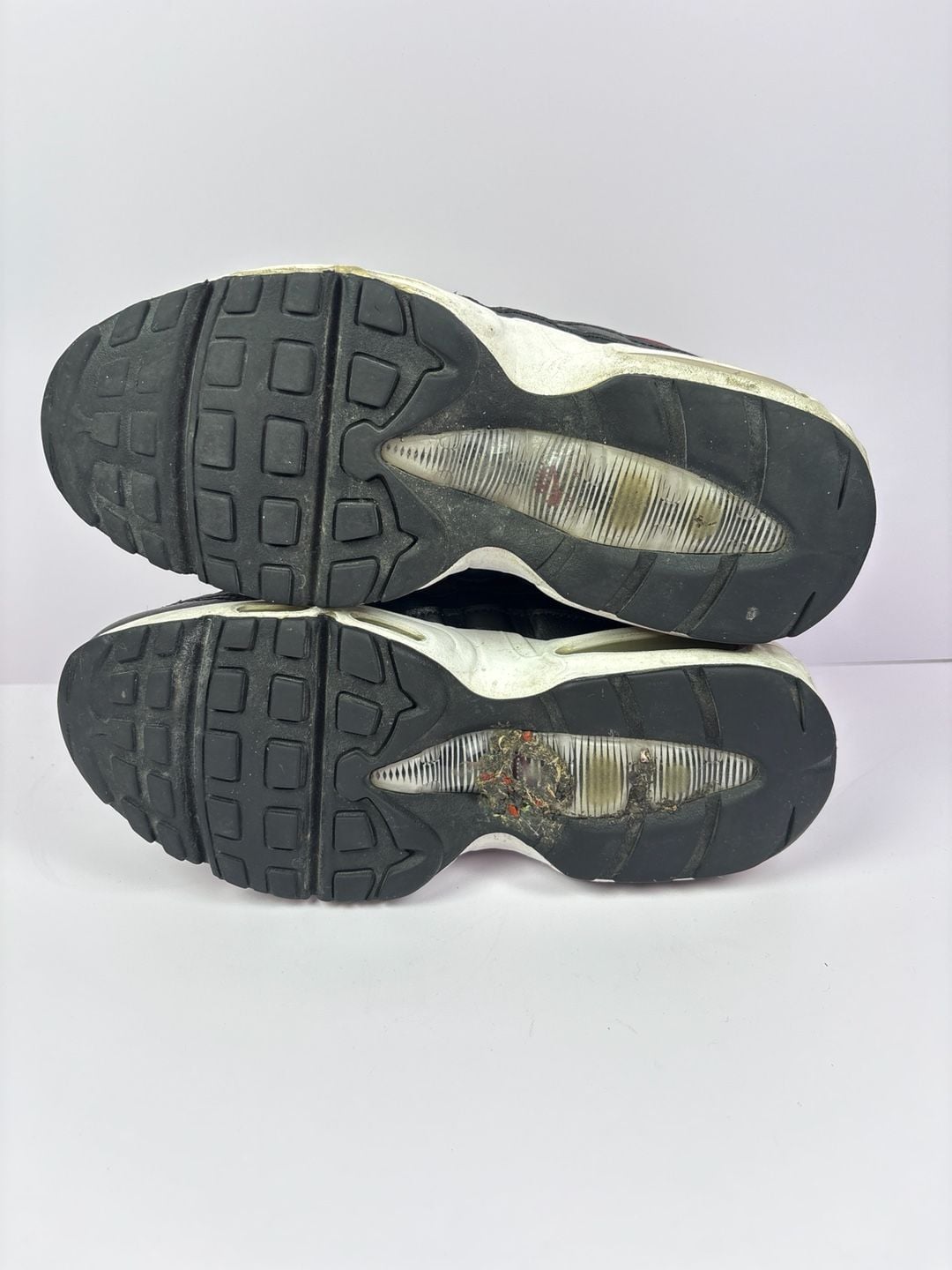 Nike Air Max 95 Burgundy Black Cream Sneakers 7