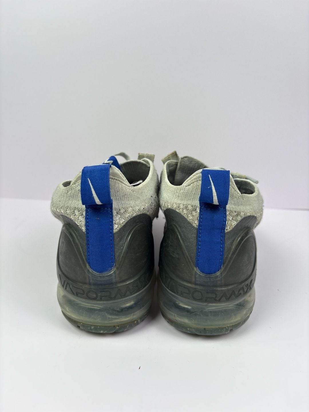 Nike Air VaporMax 2021 Flyknit Grey Blue Sneakers 3
