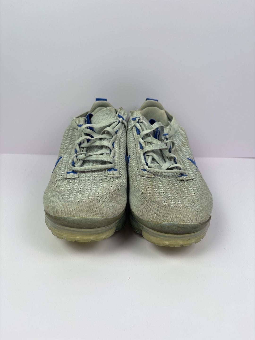 Nike Air VaporMax 2021 Flyknit Grey Blue Sneakers 5