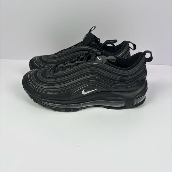 Nike Air Max 97 (GS) Size 5y Triple Black 921522-011 Shoes