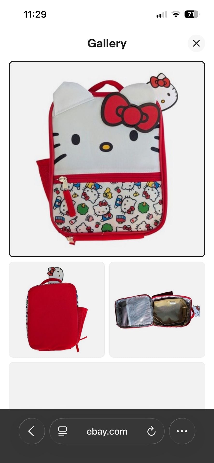 Hello Kitty She's a Classic Reusable Lunch Kit - .com, 1