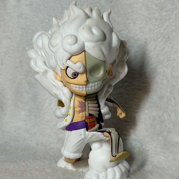 Mighty Jaxx Freeny's Hidden Dissectibles One Piece Luffy Gear 5 Figure Read Description