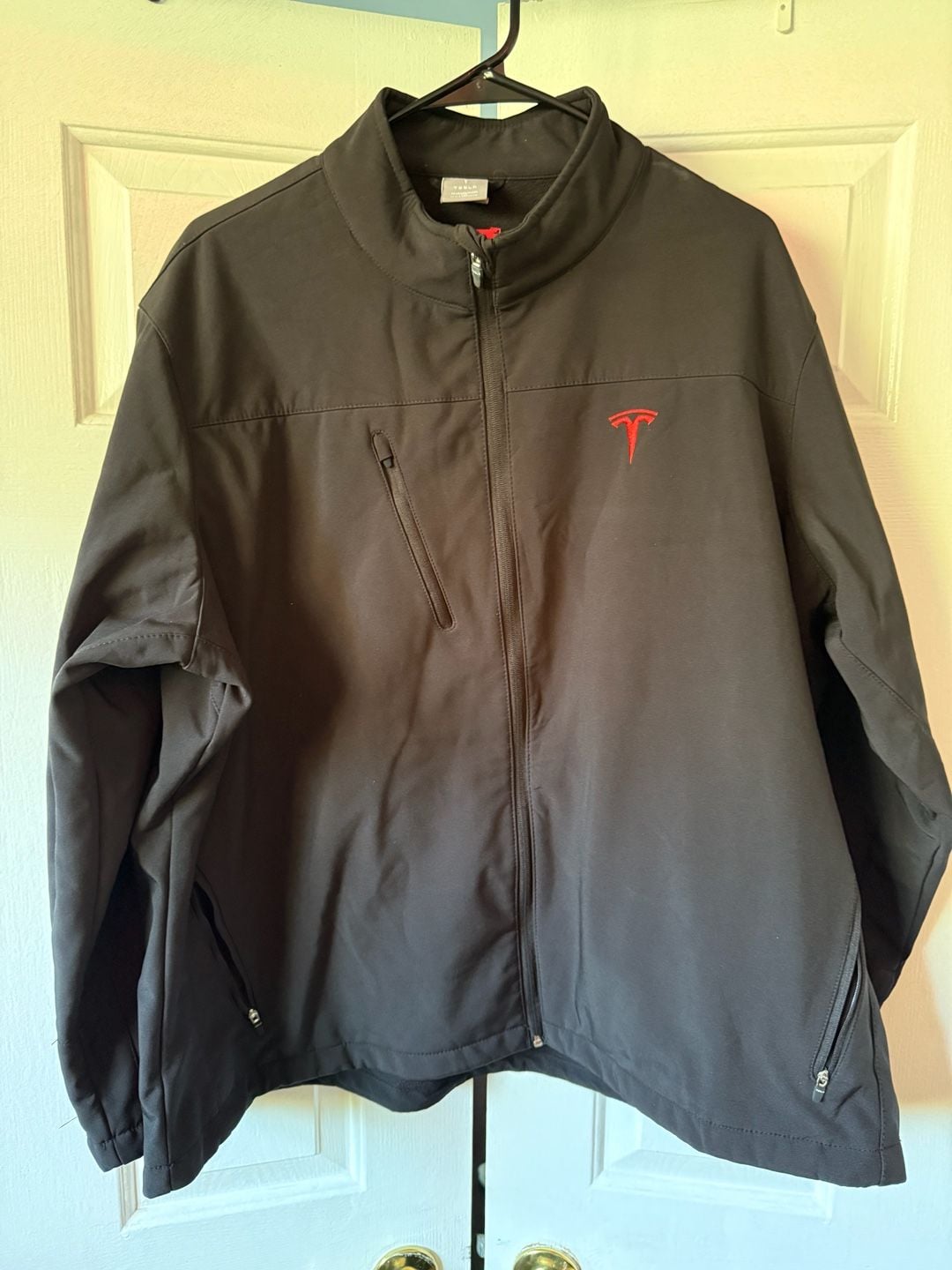 Tesla Unisex Black Softshell Employee Jacket 2