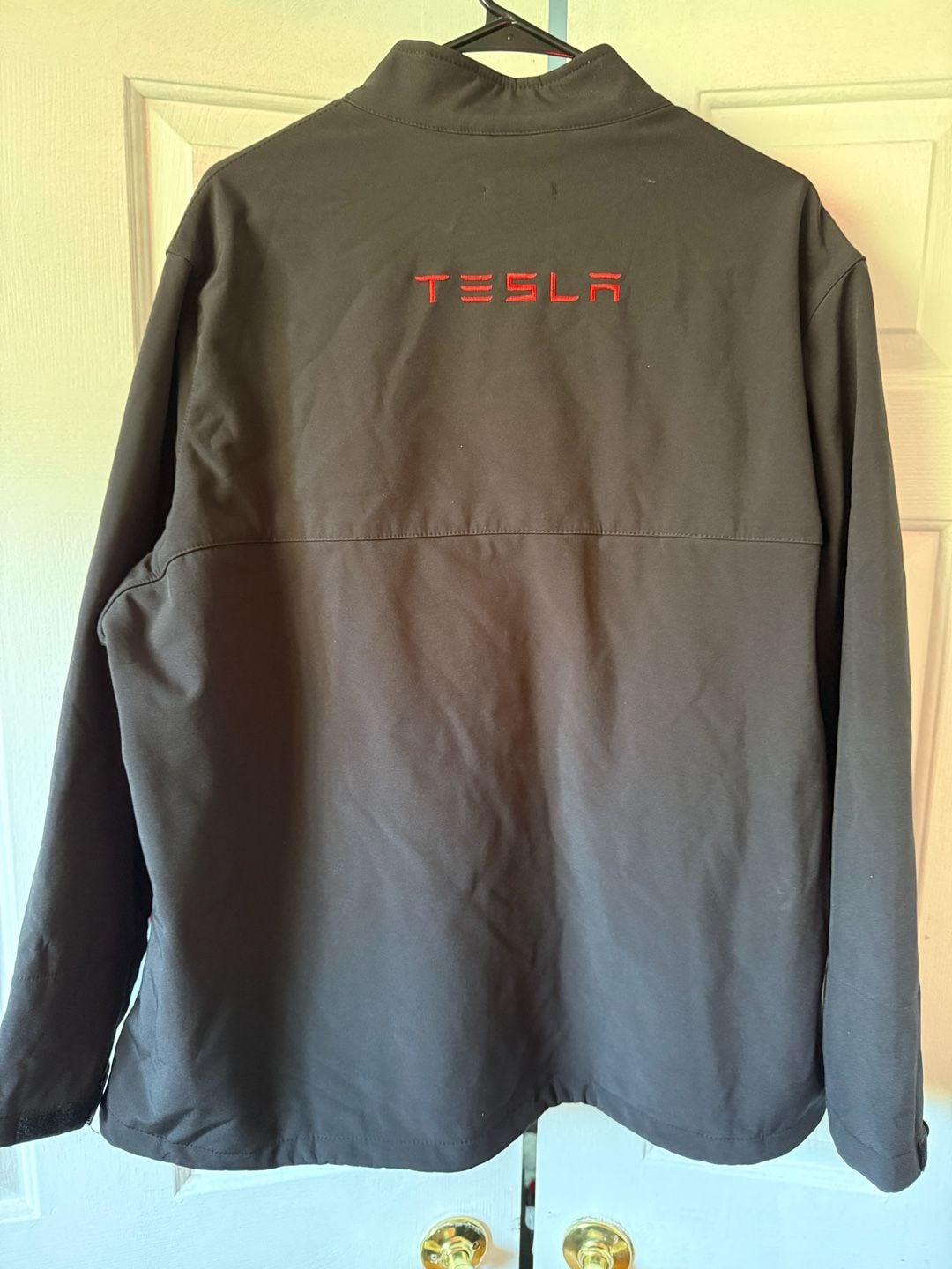 Tesla Unisex Black Softshell Employee Jacket 7