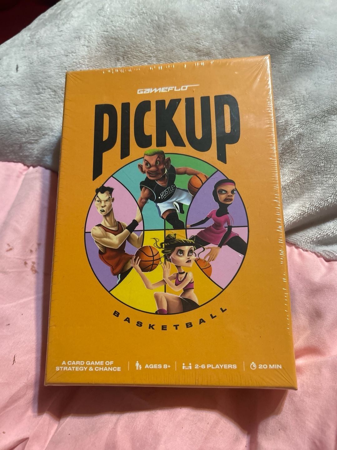 GameFlo PICKUP Basketball Card Game 2-6 players Ages 8+ 1