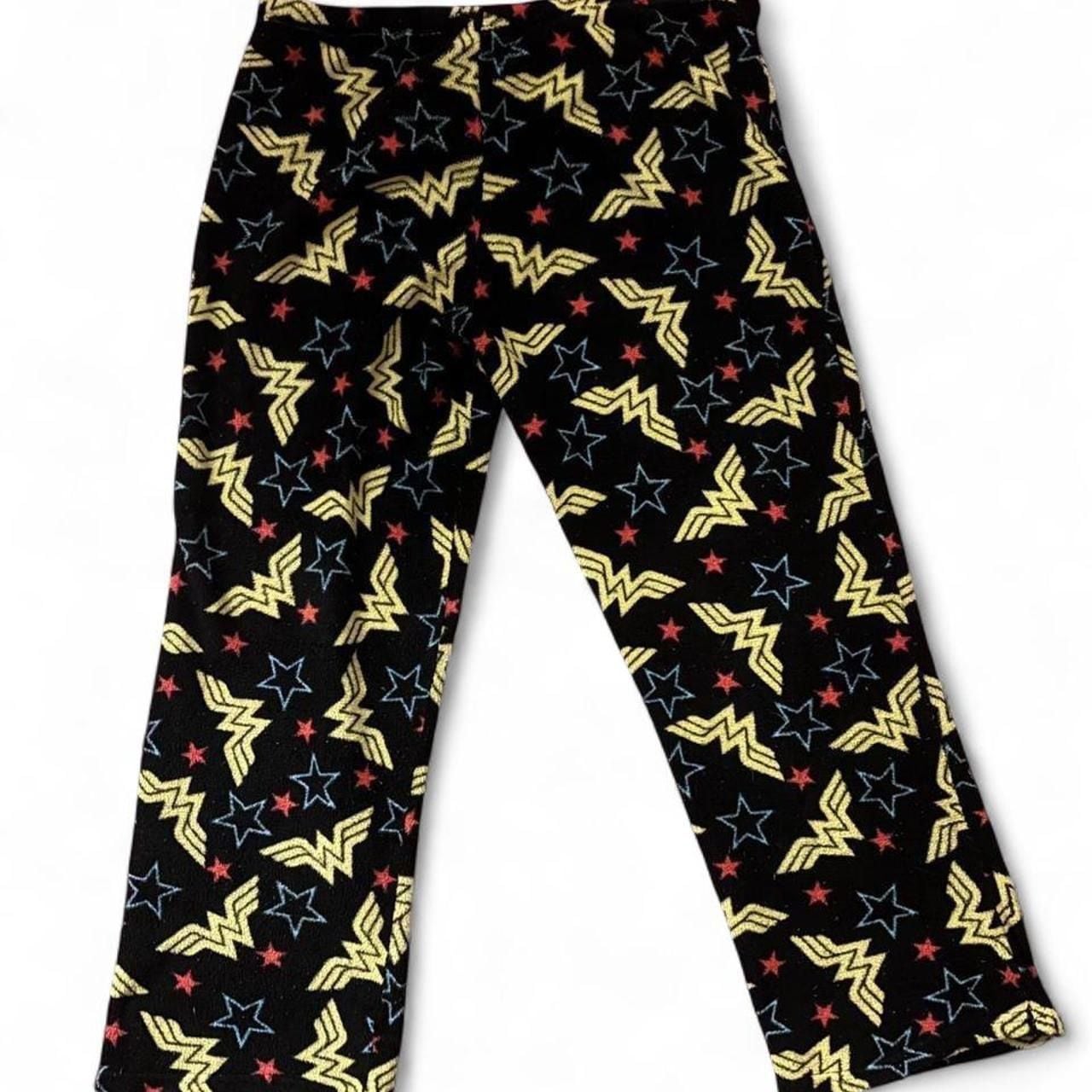 DC Comics Wonder Woman Plush Fleece Pajama Sleep Pants 2