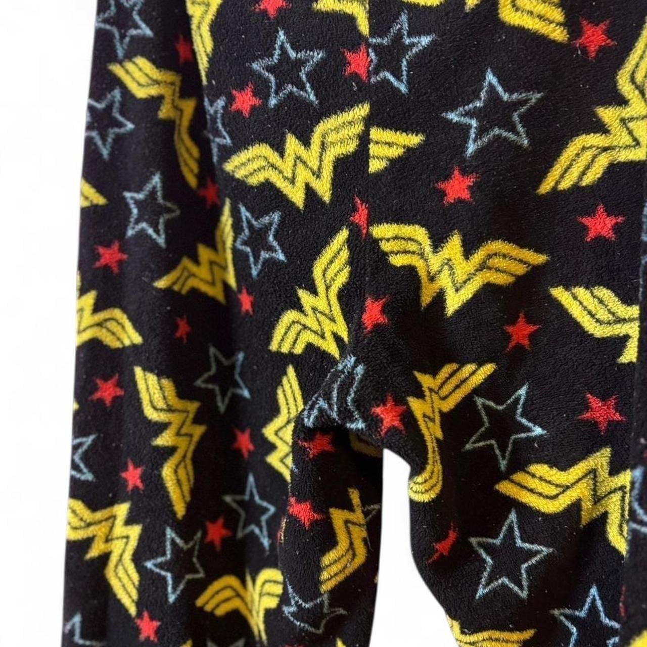 DC Comics Wonder Woman Plush Fleece Pajama Sleep Pants 3