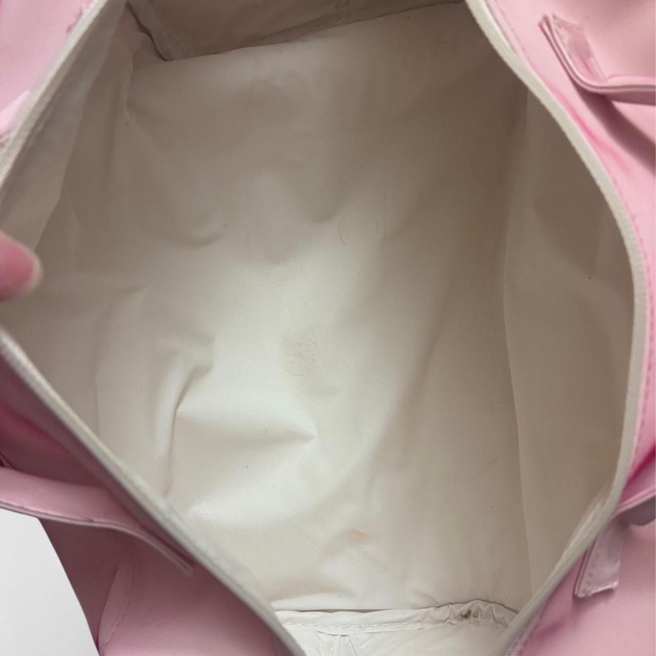 Vintage Estée Lauder Pink Nylon Cosmetic Bag 9