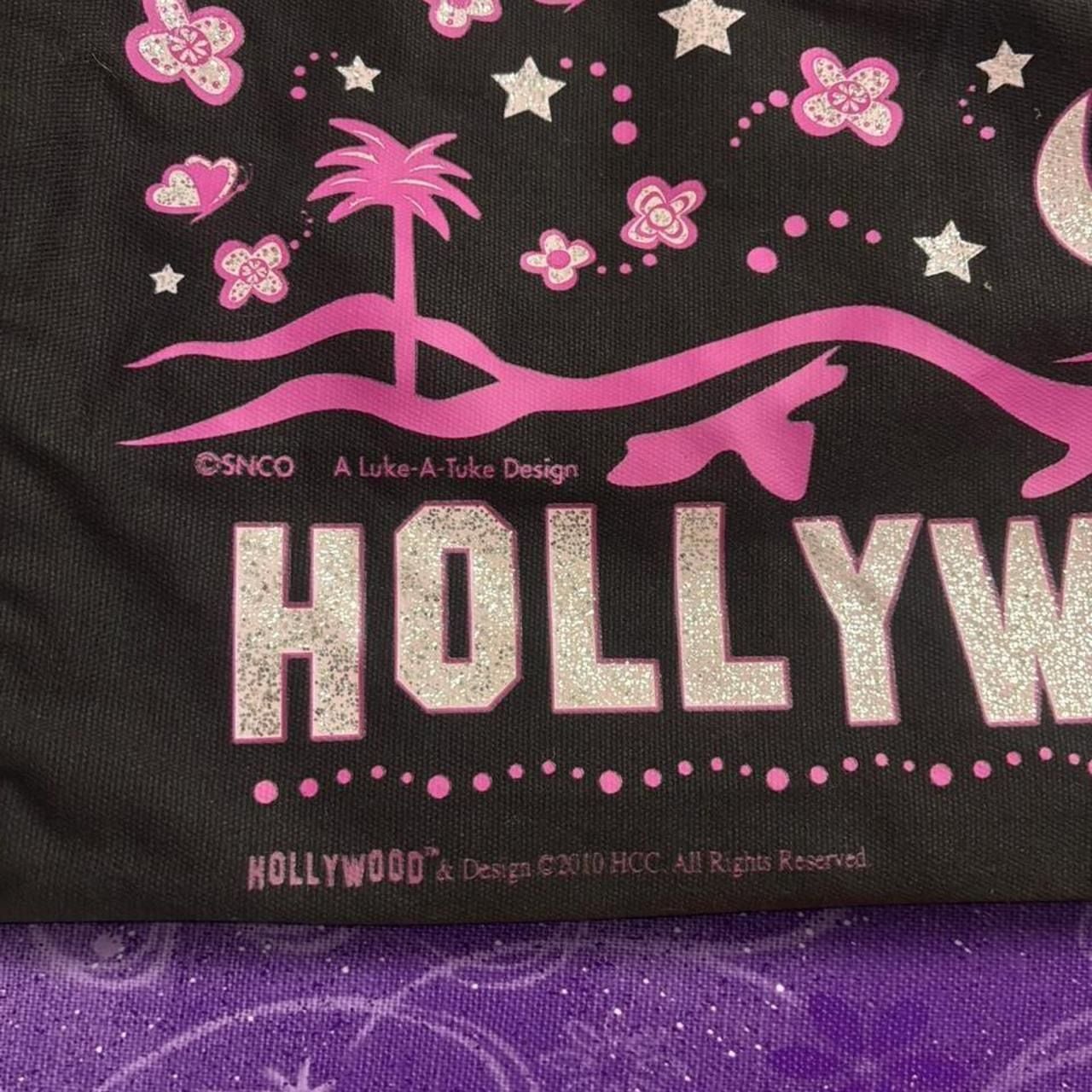 Y2K Smith Novelty Company Hollywood Glitter Destination Travel Tote Bag 3