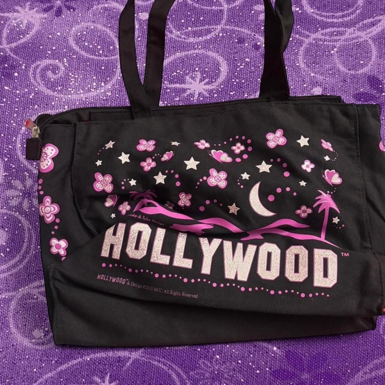 Y2K Smith Novelty Company Hollywood Glitter Destination Travel Tote Bag 5