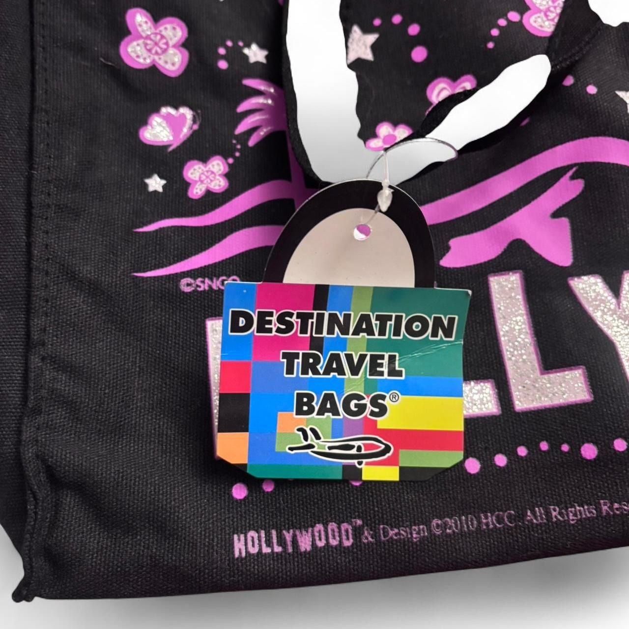 Y2K Smith Novelty Company Hollywood Glitter Destination Travel Tote Bag 6