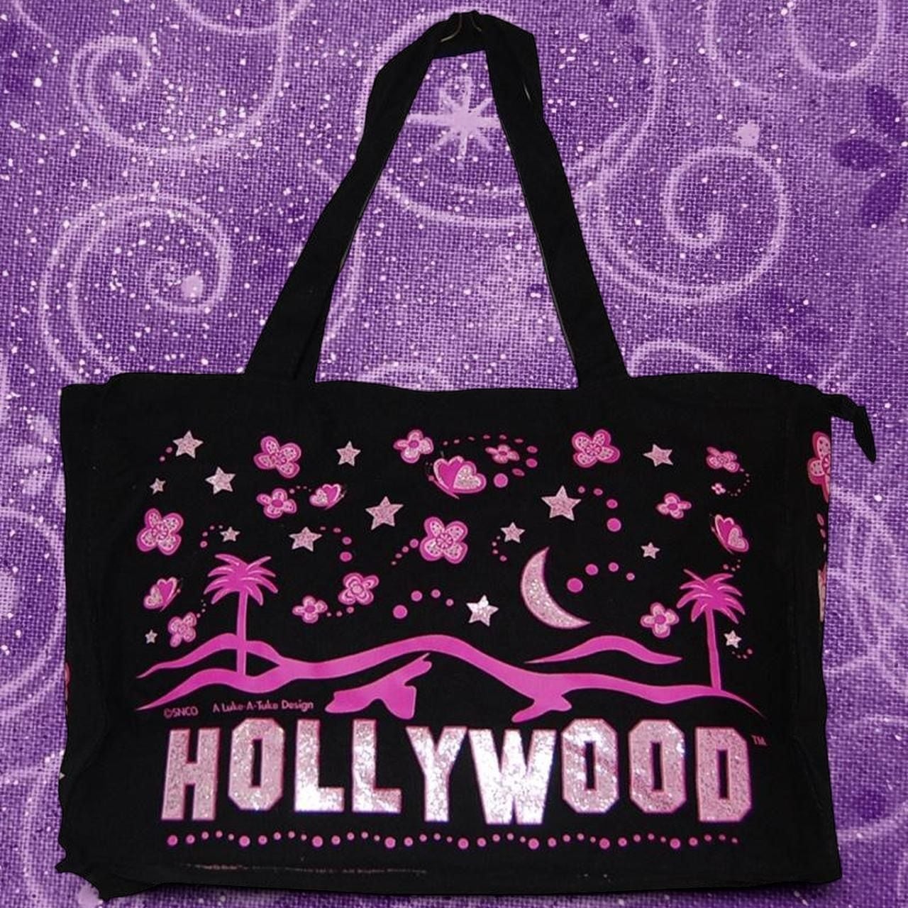Y2K Smith Novelty Company Hollywood Glitter Destination Travel Tote Bag 9