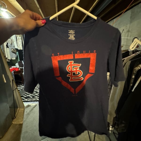 MLB St. Louis Cardinals Genuine Merchandise by Gen2 Navy Graphic T-Shirt