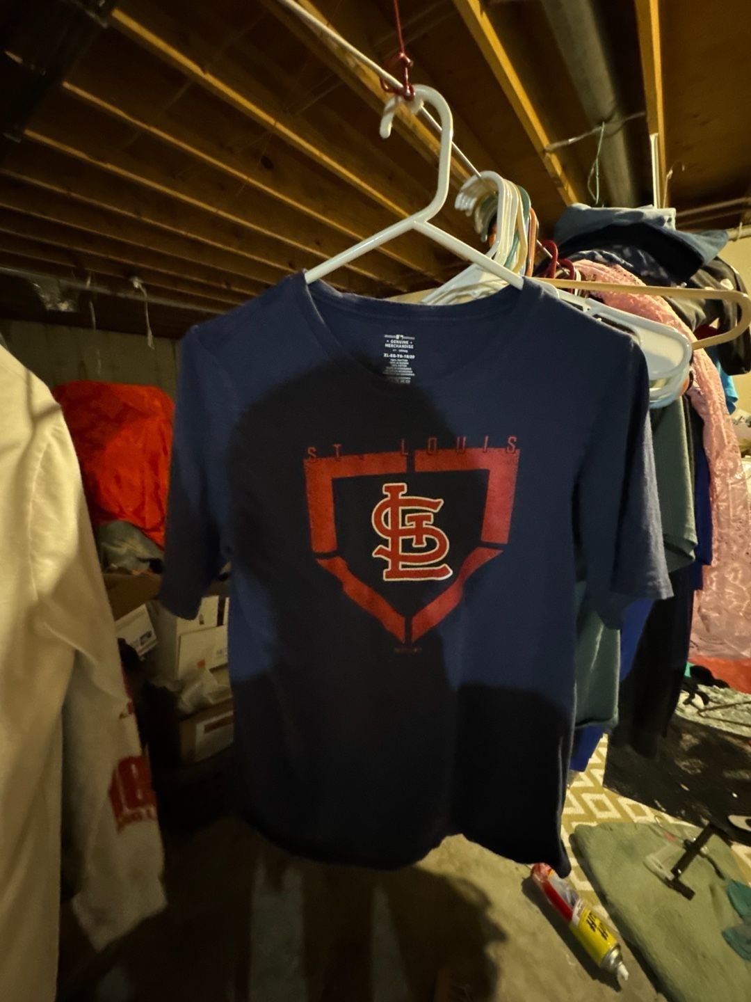 MLB St. Louis Cardinals Genuine Merchandise by Gen2 Navy Graphic T-Shirt 3