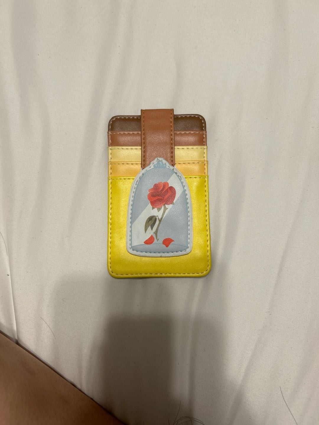 Loungefly Disney Beauty and the Beast Enchanted Rose Card Holder 2