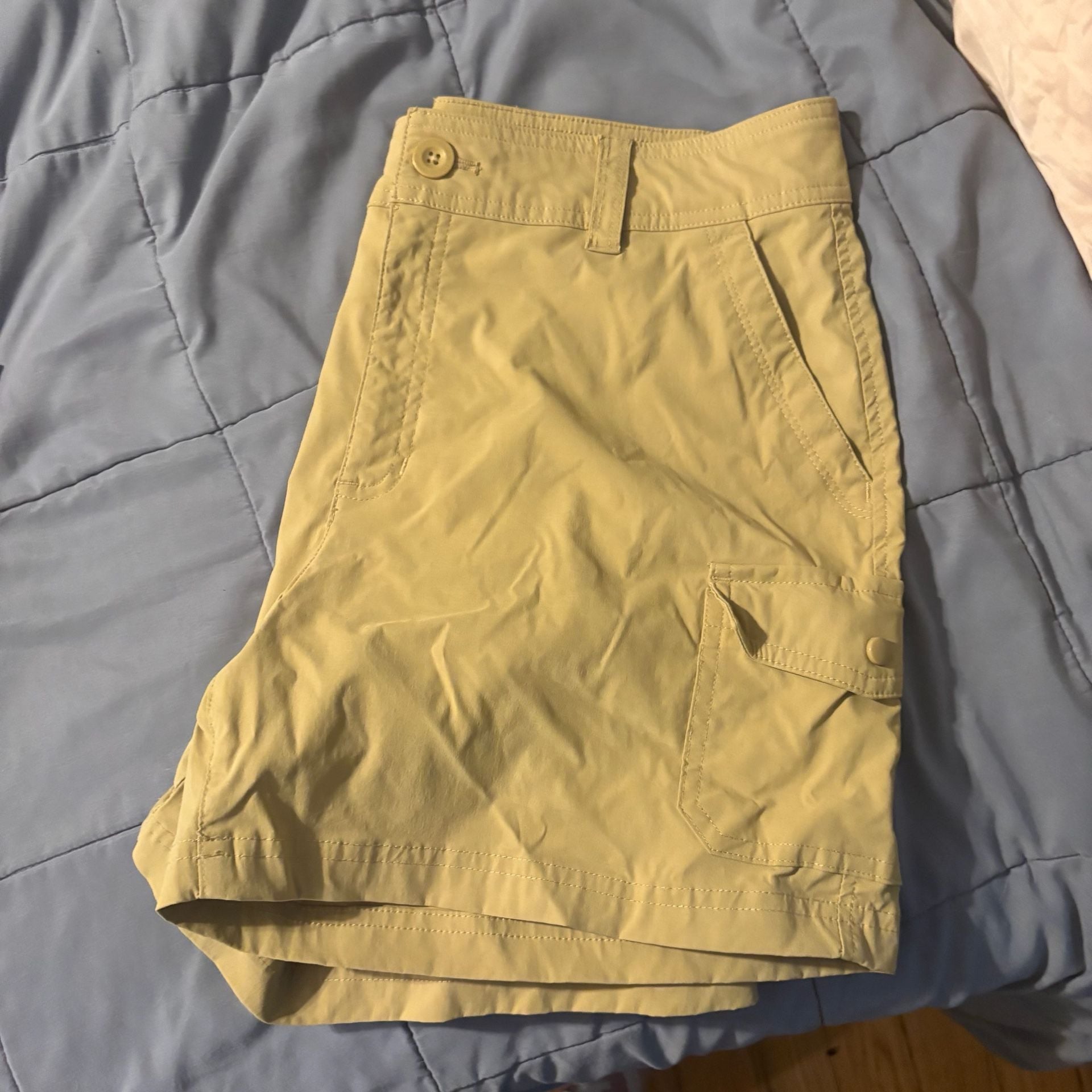 Eddie Bauer Women's Horizon Cargo Shorts Size 12 Khaki 5