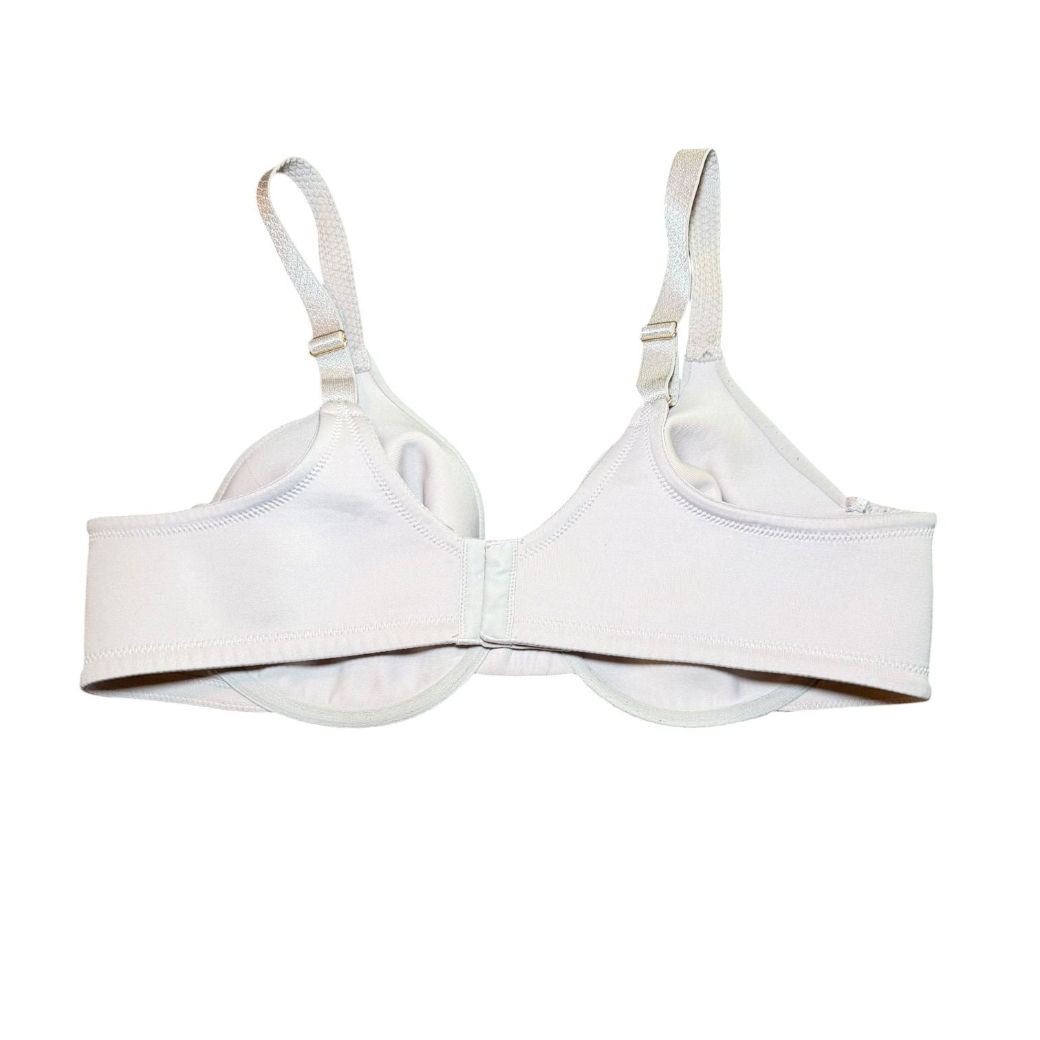 Vanity Fair 76080 Bra 40C Ivory Full Coverage Underwire Minimizer 7