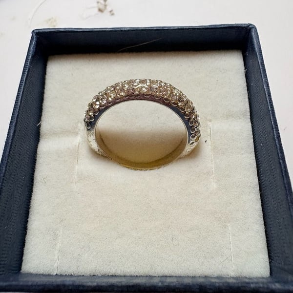 Crystal Band Ring