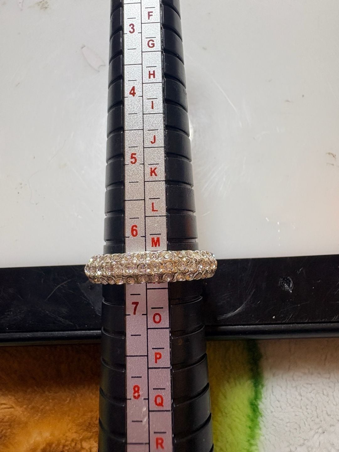 Crystal Band Ring 7