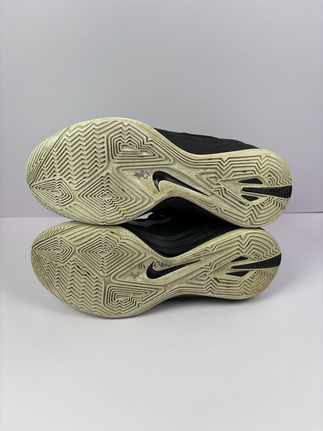 Nike Hyperquickness 2015 Black and Metallic Silver Basketball Shoes 7