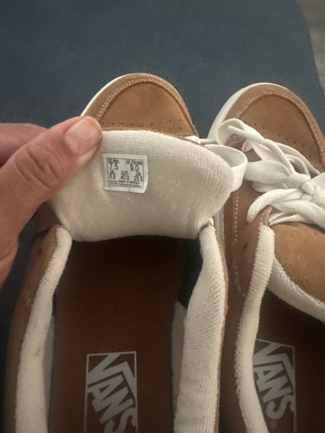 Vans Uptown Low Nut Brown Suede Skate Shoes 2
