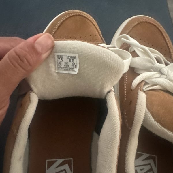 Vans Uptown Low Nut Brown Suede Skate Shoes