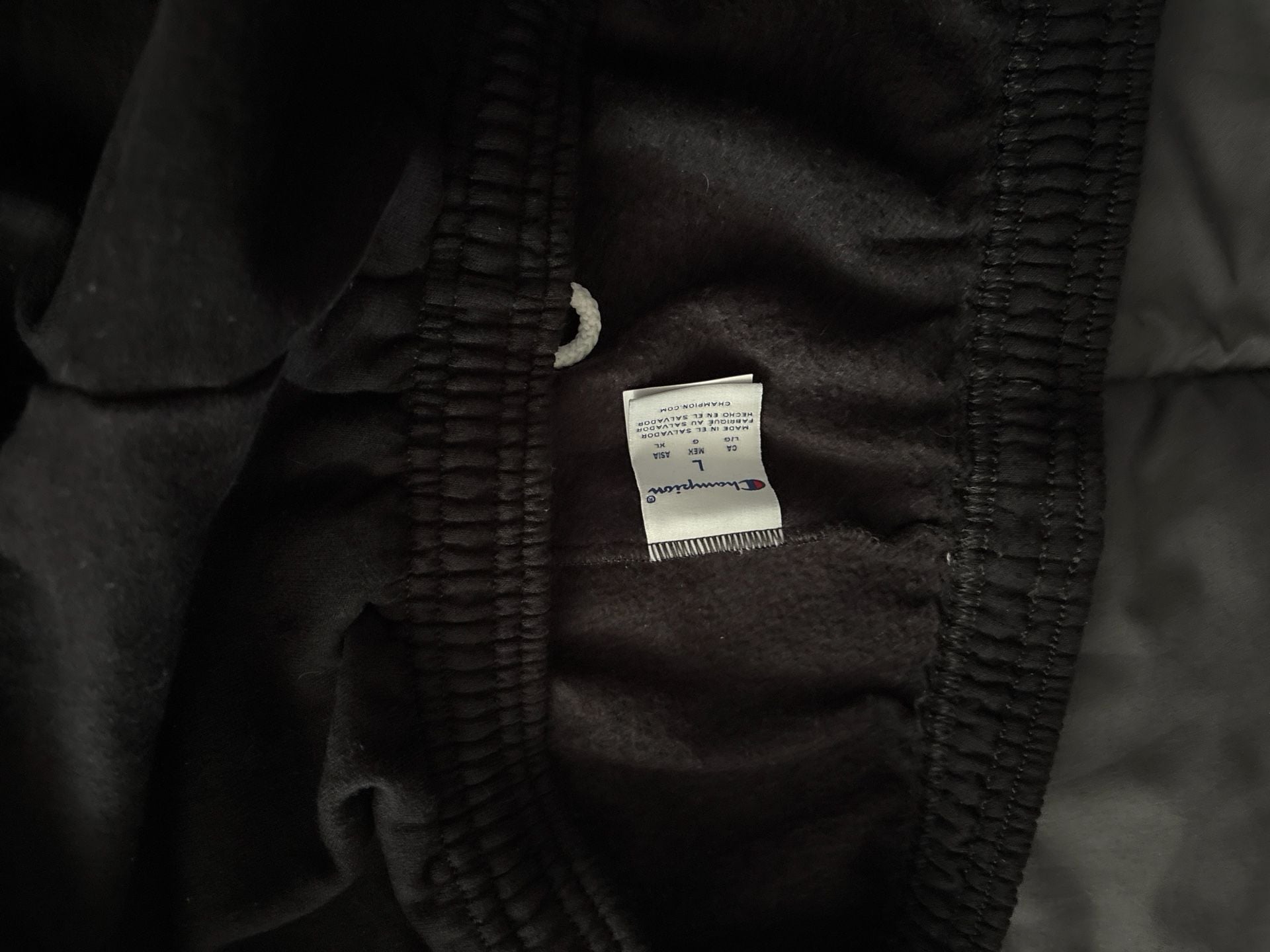 Champion Ramapo College Powerblend Fleece Joggers Black 6