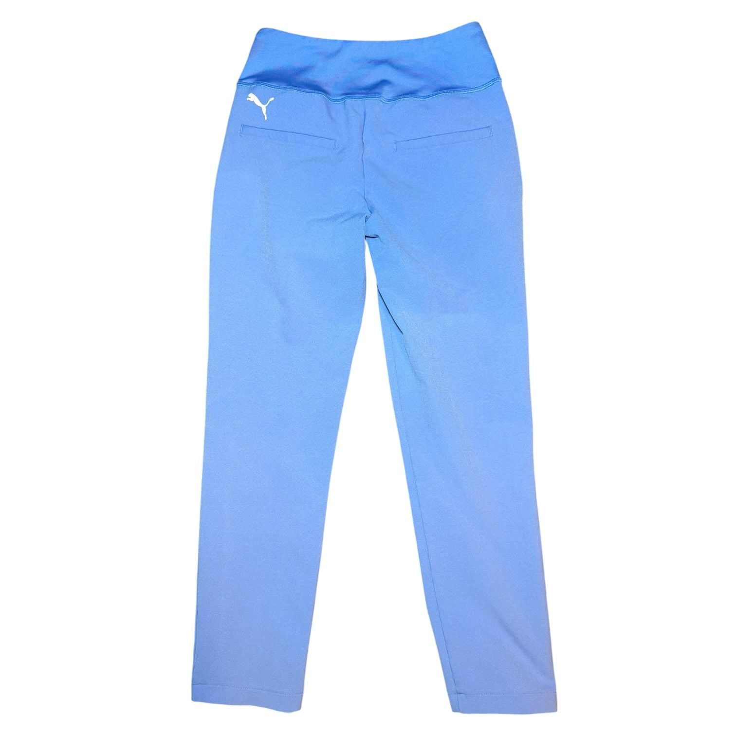 Puma Girls Medium Golf Performance Pants Blue Youth 8-10 Stretch 5
