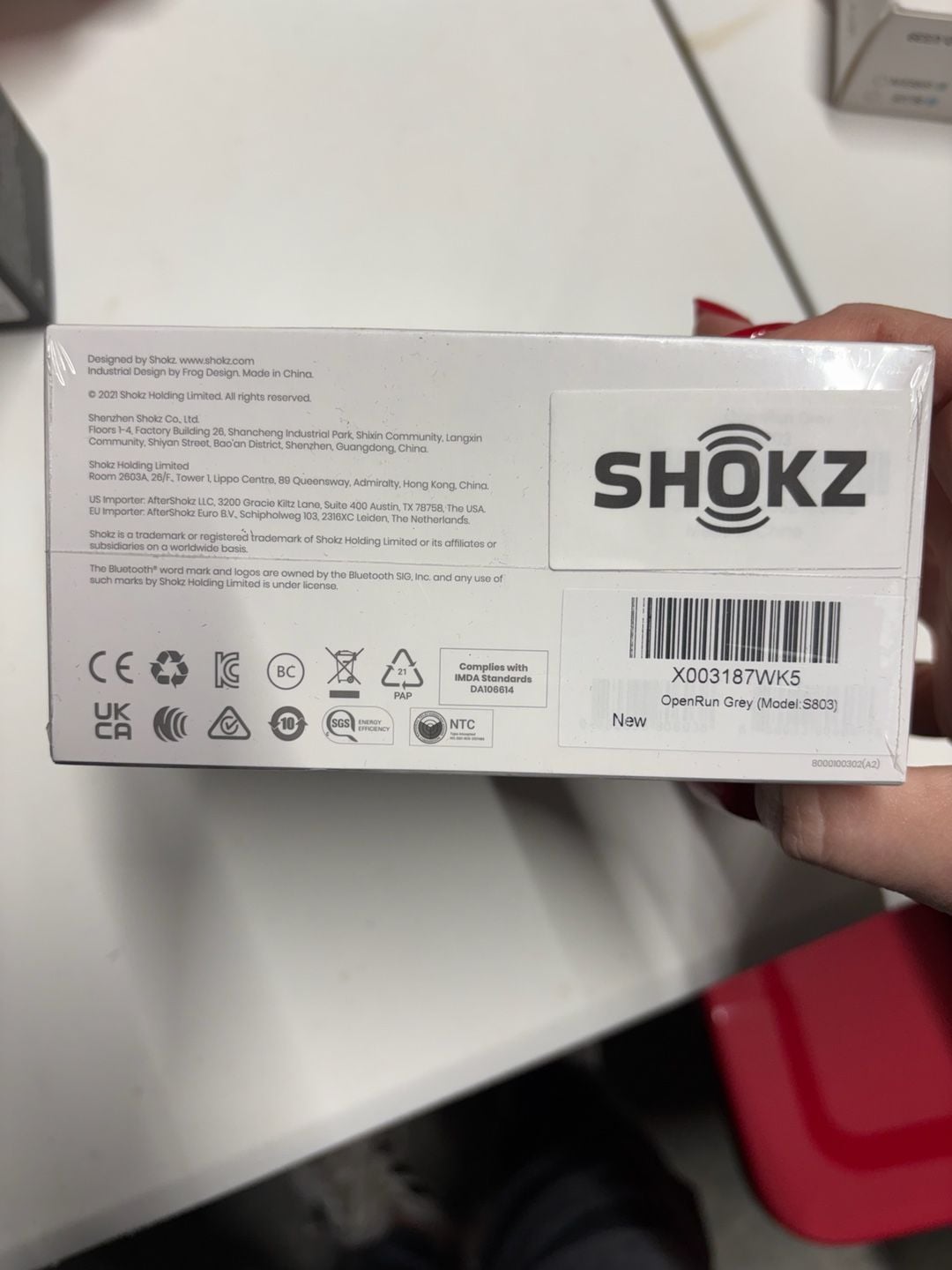 Shokz OpenRun Bone Conduction Sport Headphones 4