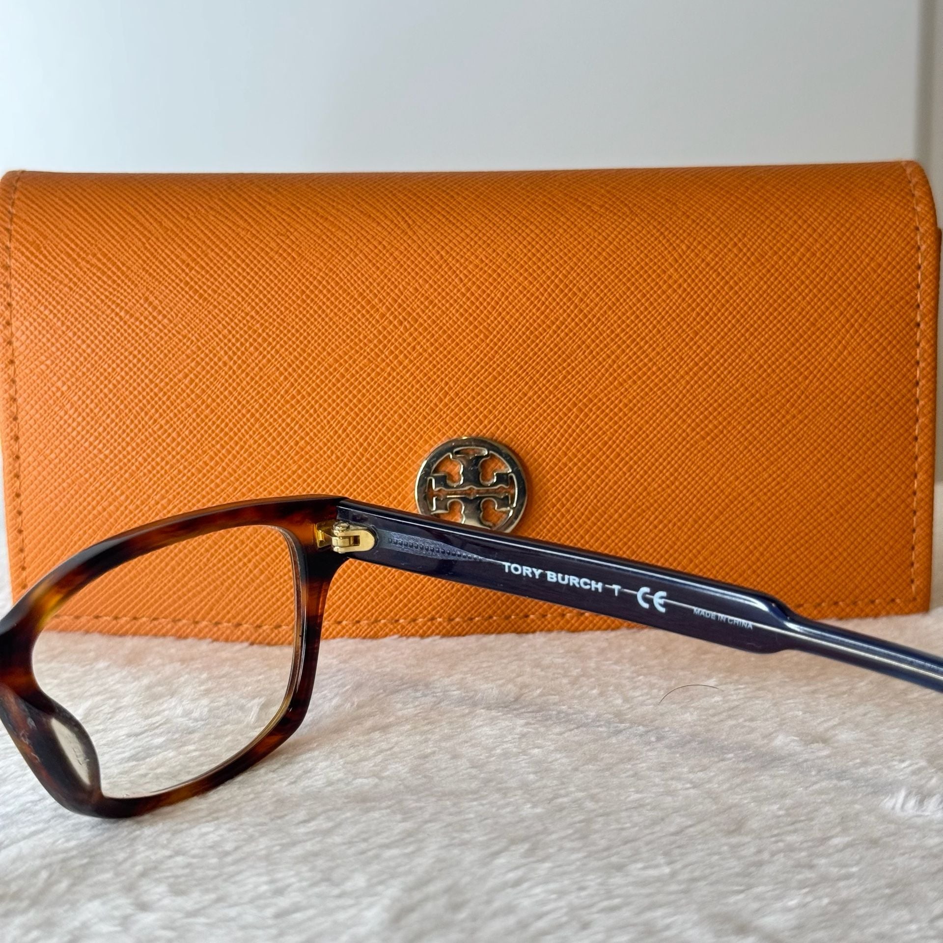 Tory Burch TY 2116U Tortoise and Blue Eyeglasses Frames with Case 6