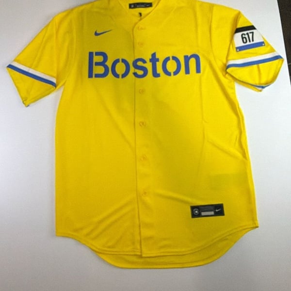 NIKE BOSTON RED SOX #99 CITY CONNECT 🟡 JERSEY  MBL