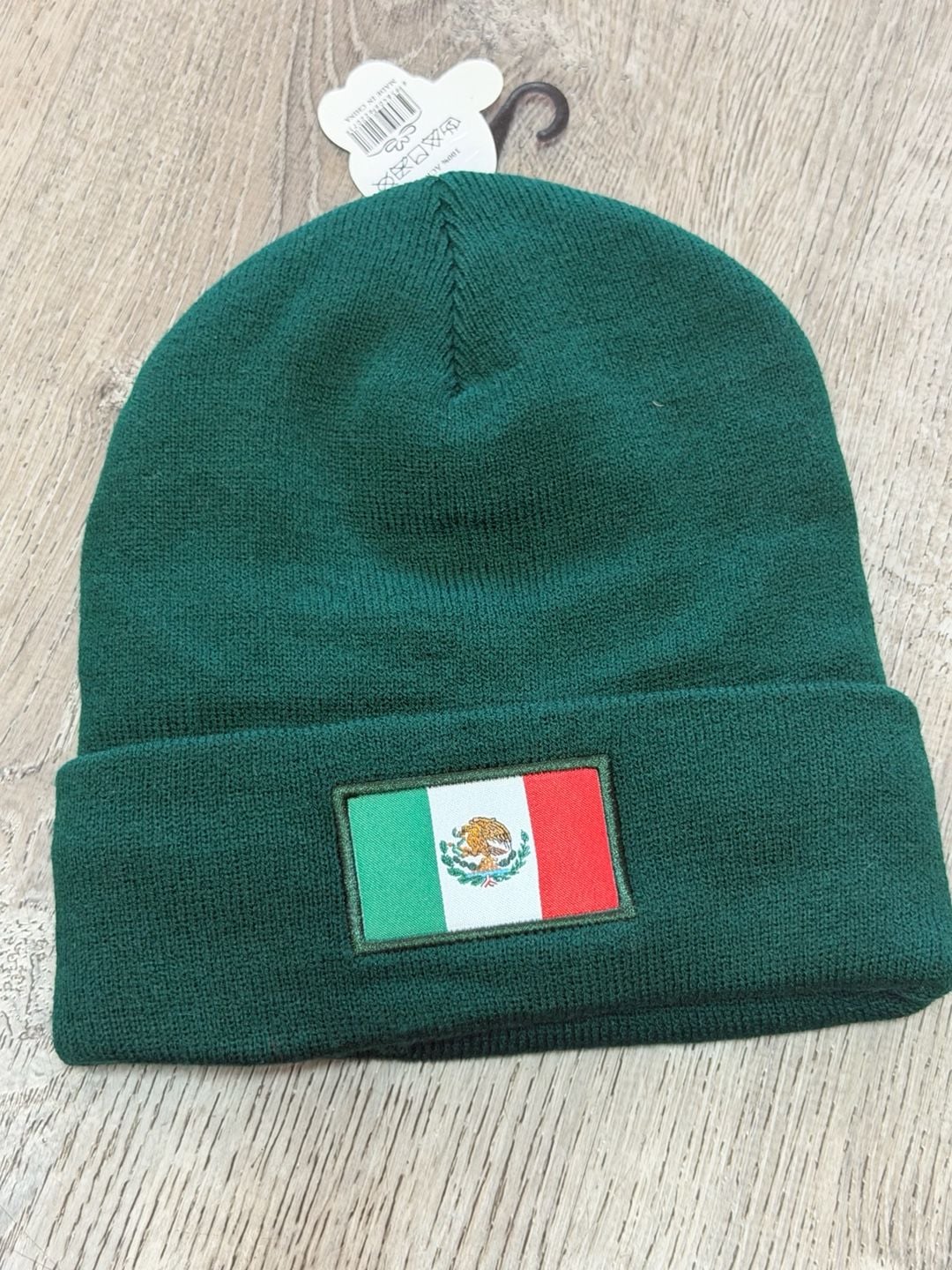New League Mexico Eagle Green Cuffed Beanie 2
