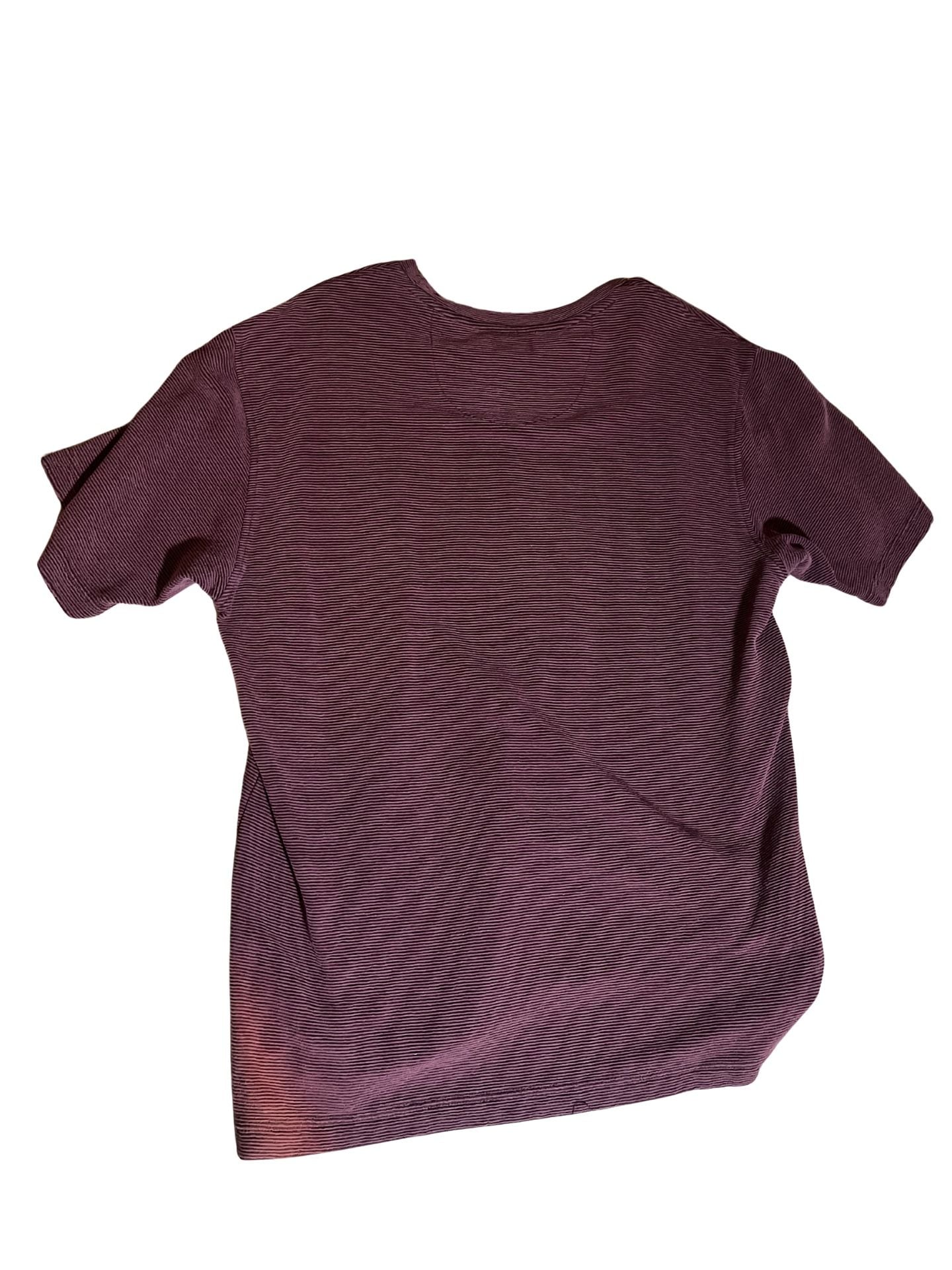 Handmadw Striped Patch Star T-Shirt 2