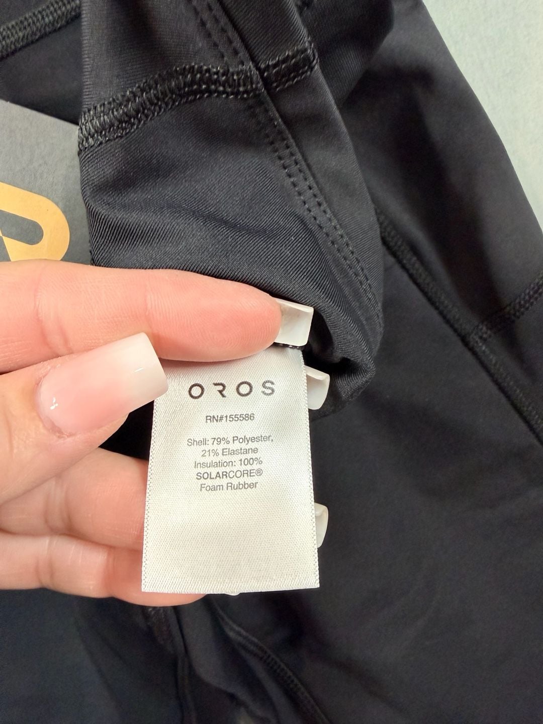 OROS Women's Explorer Leggings w Solarcore Insulation in Black Sz M Lux Gorpcore 10