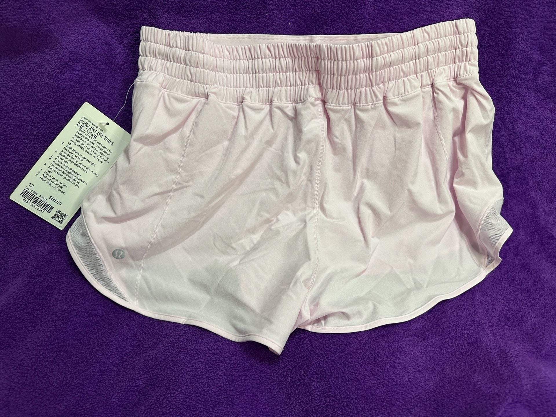 lululemon Hotty Hot High-Rise Short 2.5" Lined in Pink Peony 3