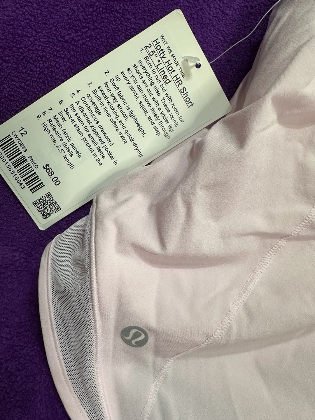 lululemon Hotty Hot High-Rise Short 2.5" Lined in Pink Peony 4