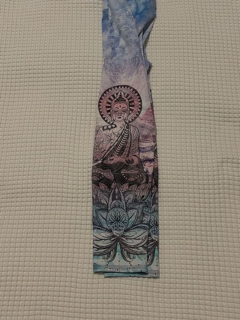 Evolution and Creation EVCR Goddess Dreamscape High Waist Cropped Leggings 5
