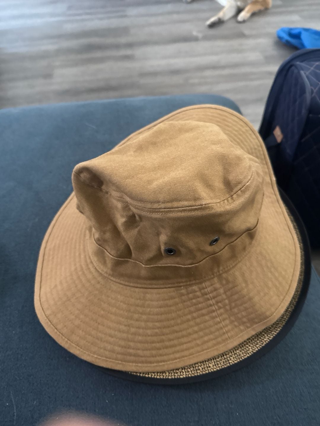 Patagonia Hemp Forge Hat in Coriander Brown 2