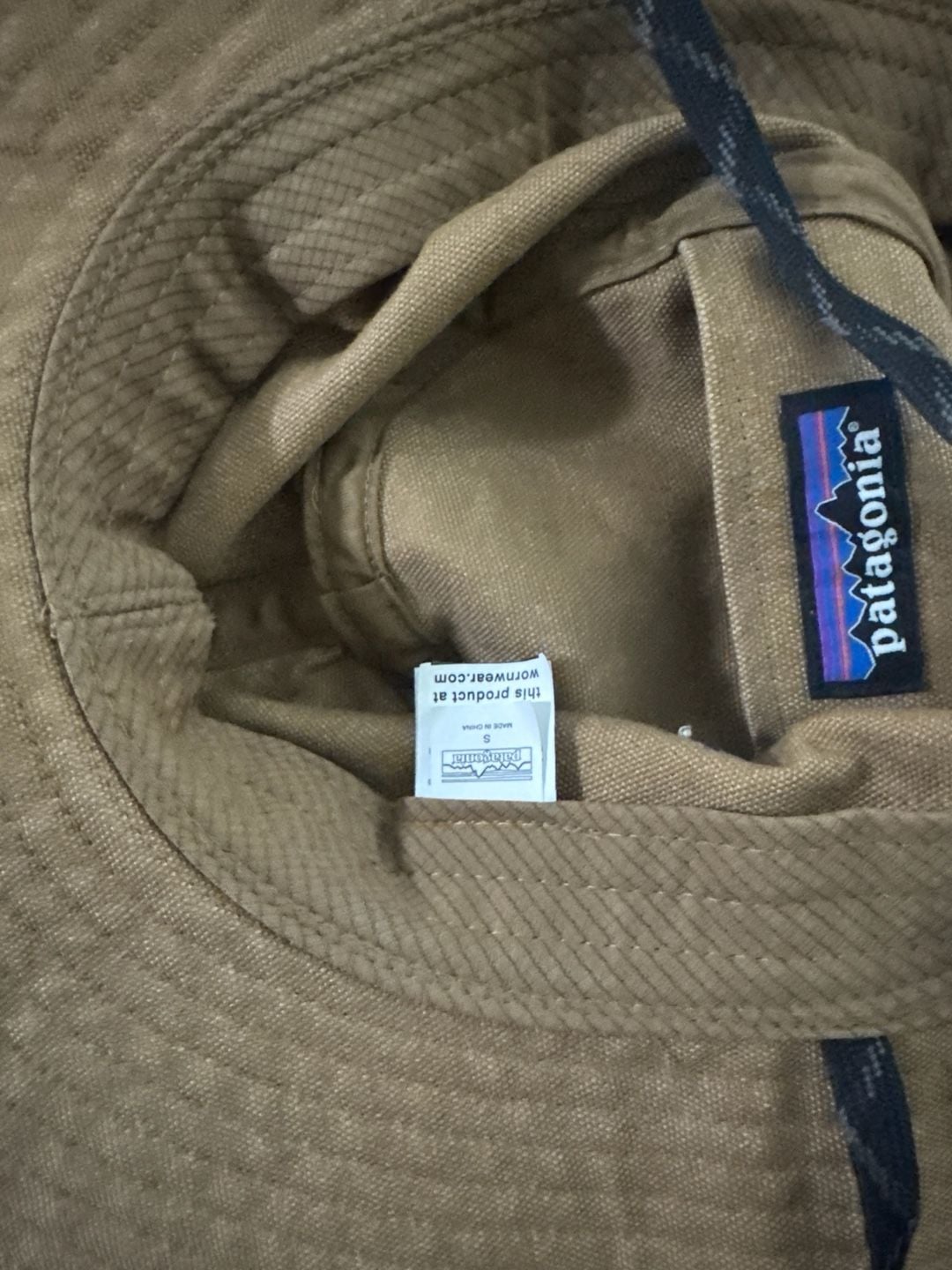 Patagonia Hemp Forge Hat in Coriander Brown 4