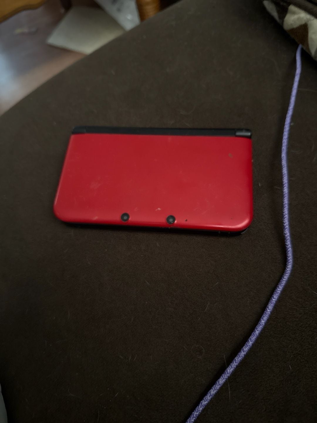 Nintendo 3DS XL Handheld Console - Red / Black 1